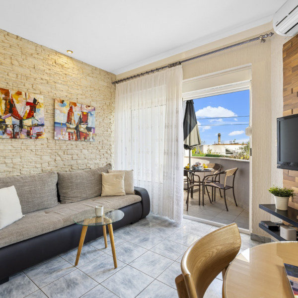 Living room, Aquarius Apartments, Aquarius Apartments with heated pool – Srima, Croatia Srima-vodice