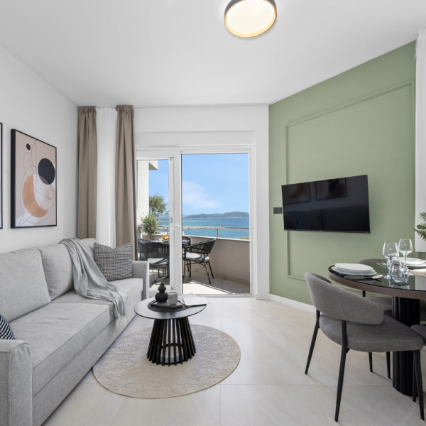 Living room, Aquarius Apartments, Aquarius Apartments with heated pool – Srima, Croatia Srima-vodice