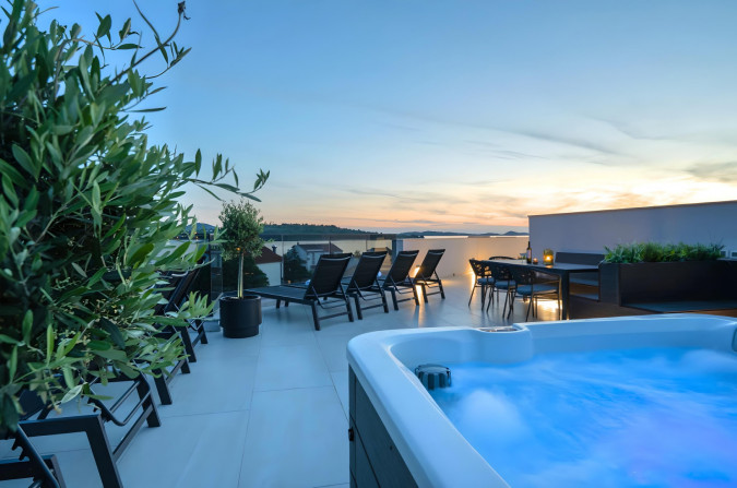 Exterior, Aquarius Apartments with heated pool – Srima, Croatia Srima-vodice