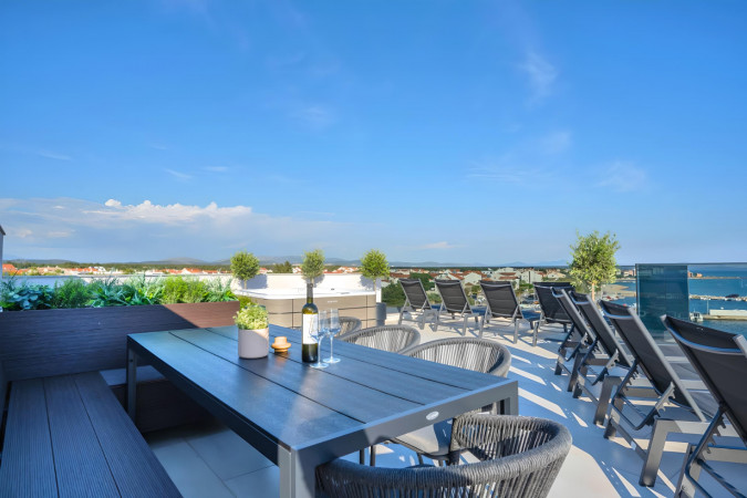 Exterior, Aquarius Apartments with heated pool – Srima, Croatia Srima-vodice